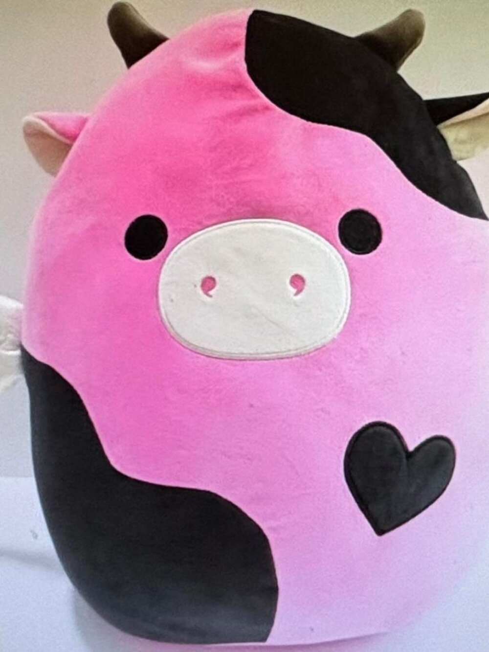 Squish mallows Valentines Original Pollyanna the Winged Cow 16" Plush new w/Tags